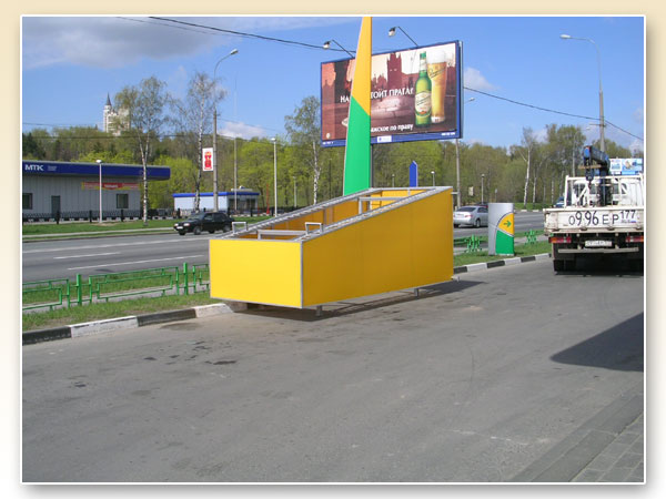 Изготовление подиума для авто